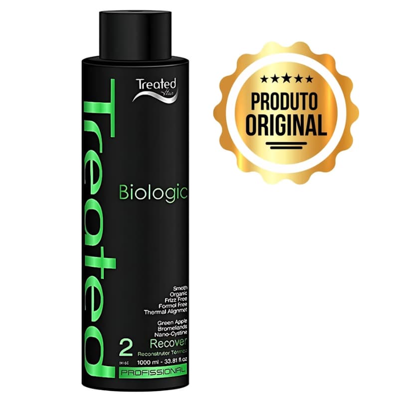 Escova Progressiva Biologic SEM FORMOL Treated Hair Passo 2 Profissional