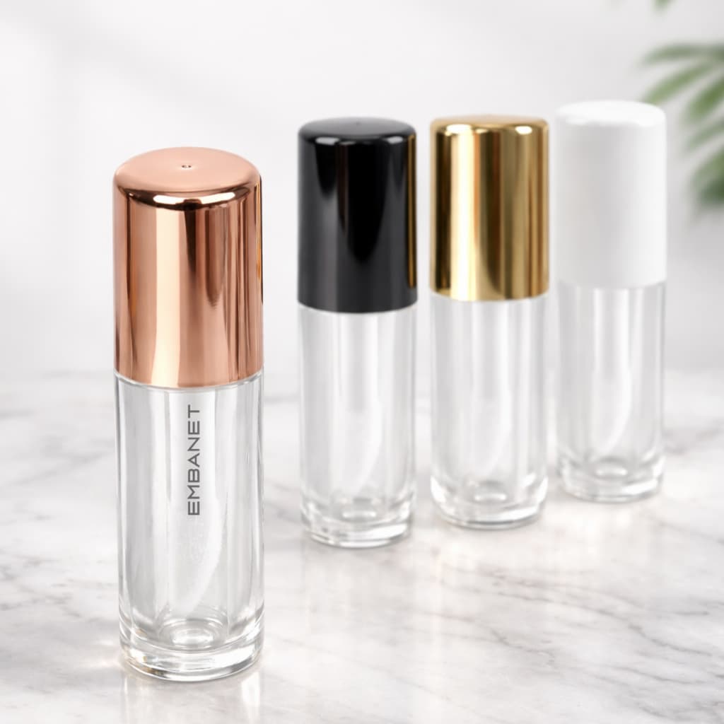 Recipiente P/ Hidratante Cremes Gloss Labiais Mini 1,3ml 25u