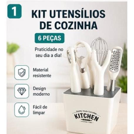 Fatiador de Cozinha Multifuncional 16 em 1 Da Kitchen - Eficiência e Praticidade com Aço Inoxidável