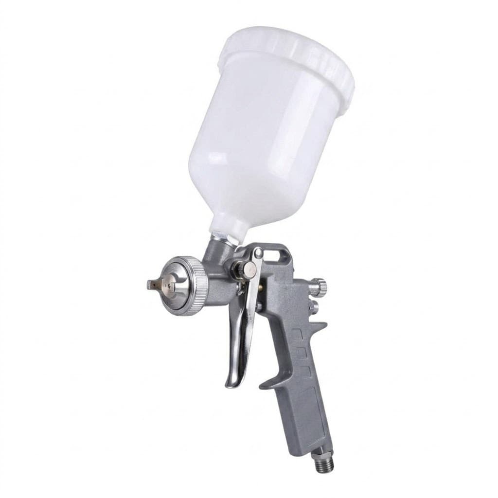 Pistola de Pintura HVLP 600ml 3 Bicos 1.2 1.5 1.8mm Profissional Gravidade