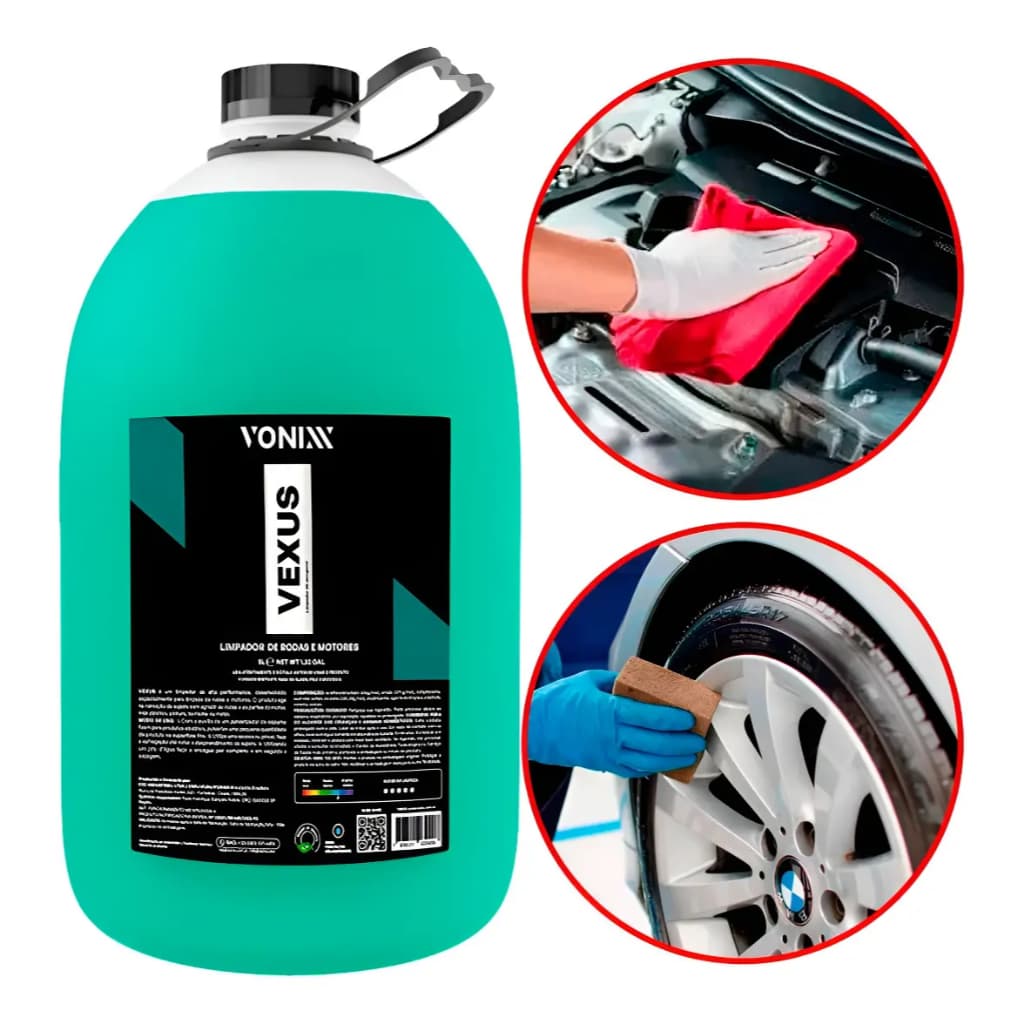 Vexus Limpa Motor e Limpa Rodas 5L VONIXX