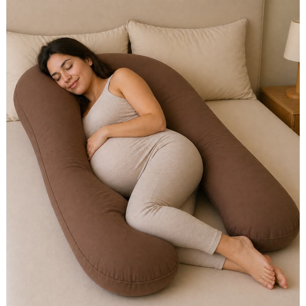 Travesseiro de corpo para Gestante Grávida e não gestante 1,20x60 confortável próprio pra descansar várias cores.