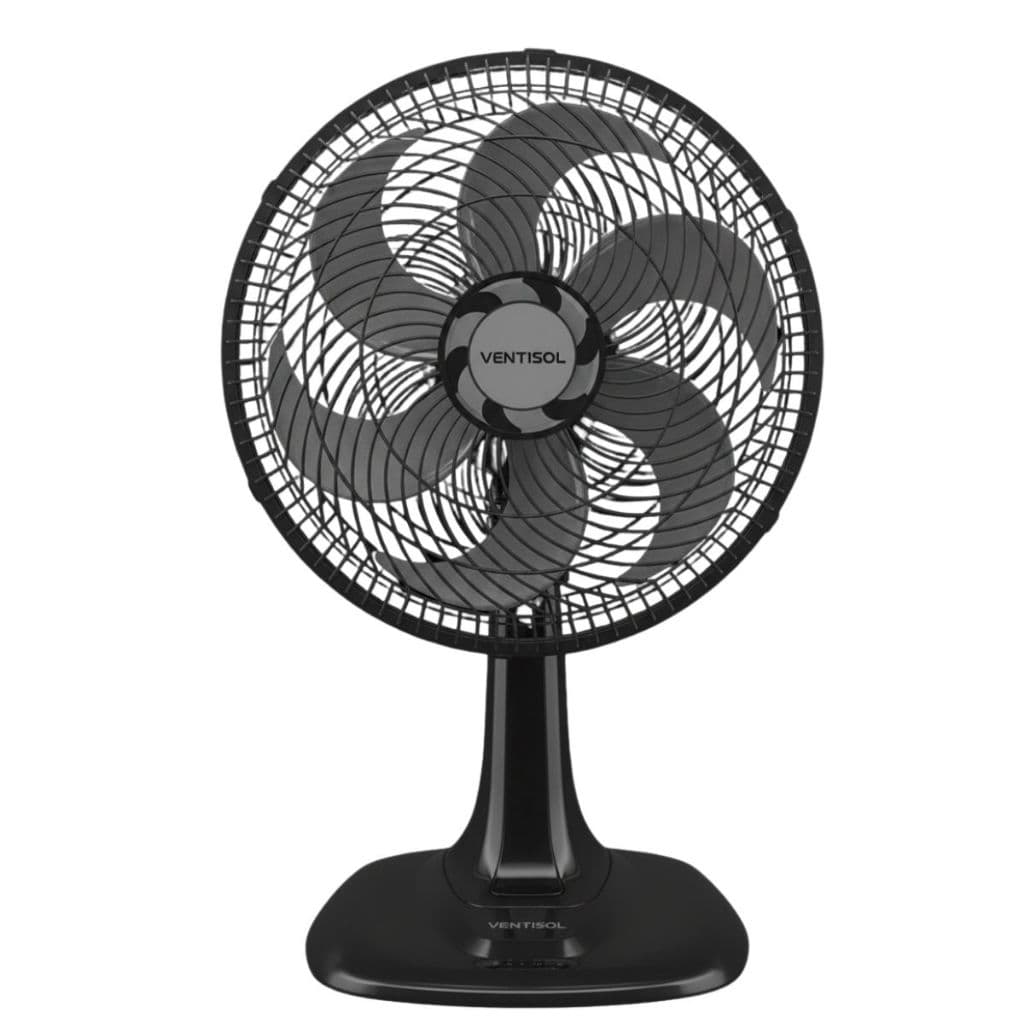 Ventilador de Mesa Turbo 30cm 6 Pás Oscilante 220V - Ventisol