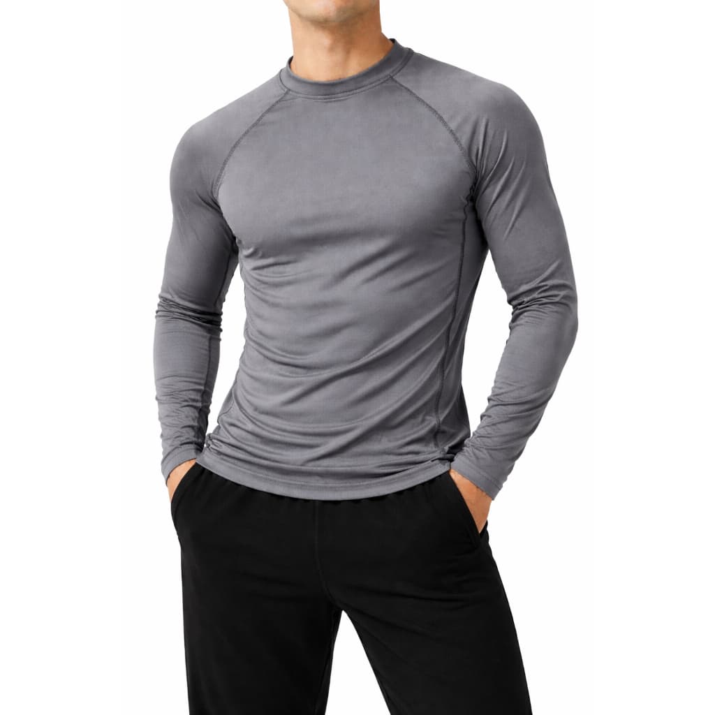 Camiseta UV Masculina Poliamida Manga Longa Ideal Para. Praia\ Academia\Proteção Solar Secagem Rápida