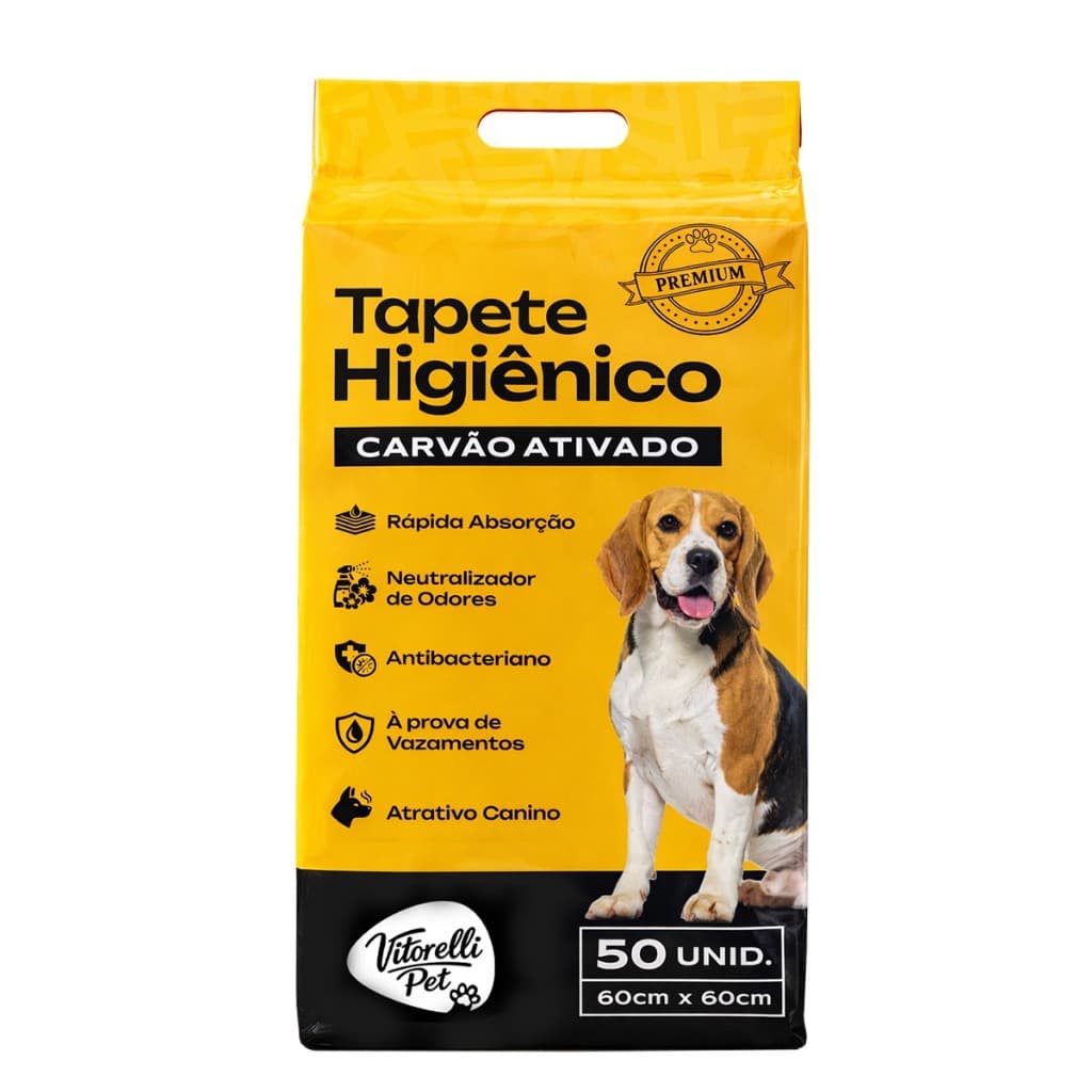 Tapete Higiênico Cachorro 60x60 50un Anti Odor