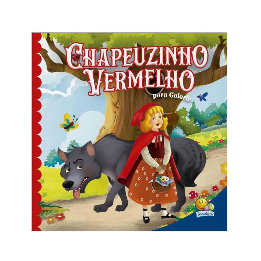 CONTOS CLAS. P. COLORIR: CHAPEUZINHO VERMELHO