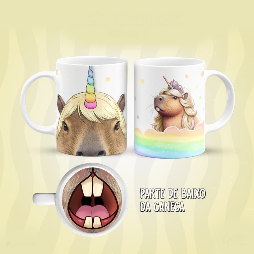 Caneca personalizada Capirava com bocão