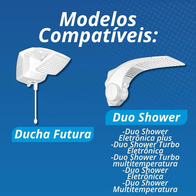 Resistência Duo Shower para Chuveiro  110v-220v  multitemperatura/eletrônica similar wr