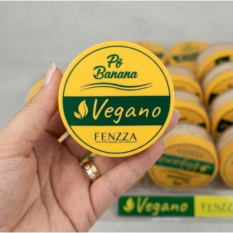 pó facial Banana vegano Fenzza