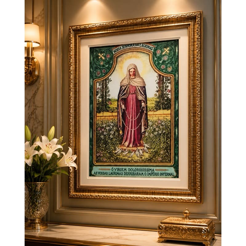 Quadro Nossa Senhora das Lágrimas