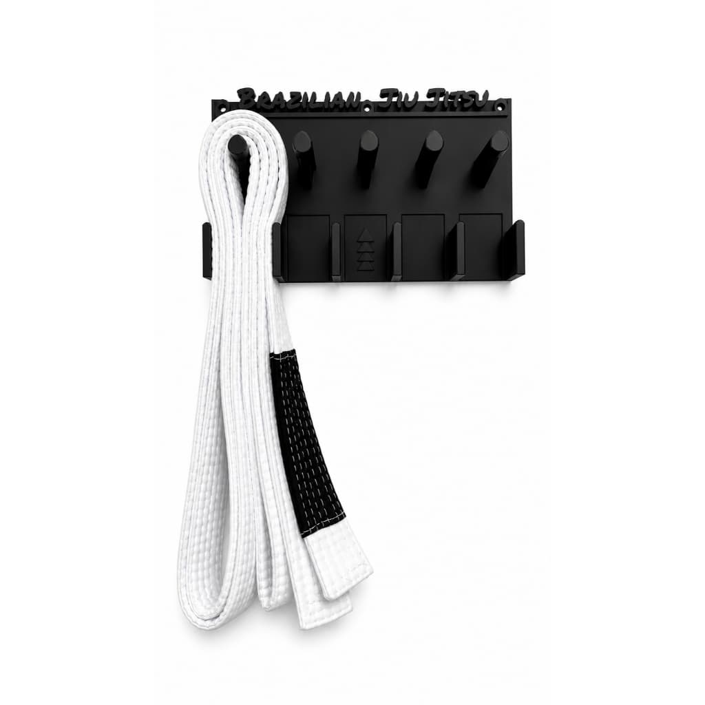 Suporte Faixas Jiu Jitsu Parede BJJ | Organizador Faixas | Porta Faixas Jiu Jitsu PLA 3D