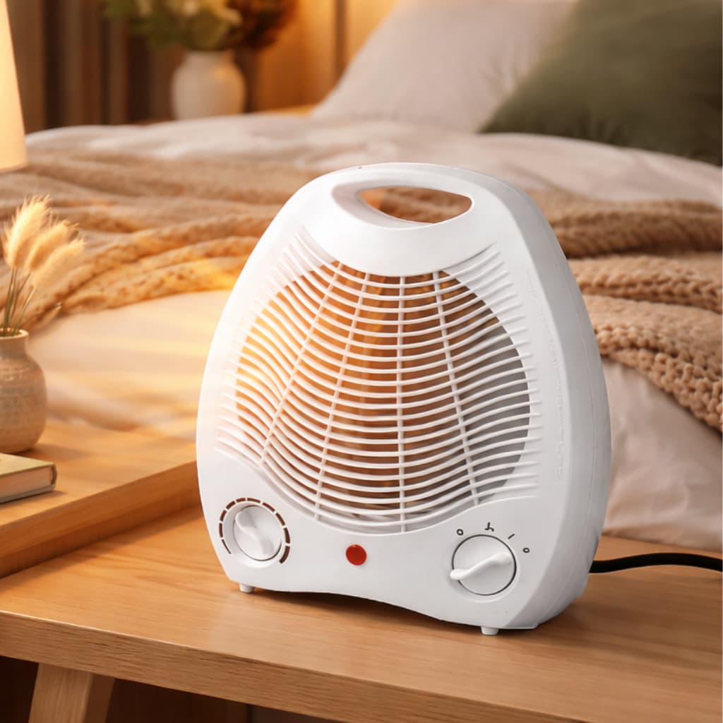 Aquecedor de Ar 110V 1500W – Compacto, potente e seguro