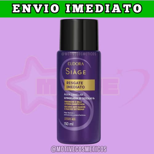 Água Lamelar Siàge Resgate Imediato 150ml