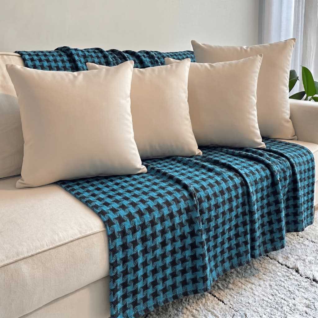 Manta Estampada Para Sofá Grande 240x180m Manta Decorativa de Sofá/Cama/Poltrona em Várias Cores