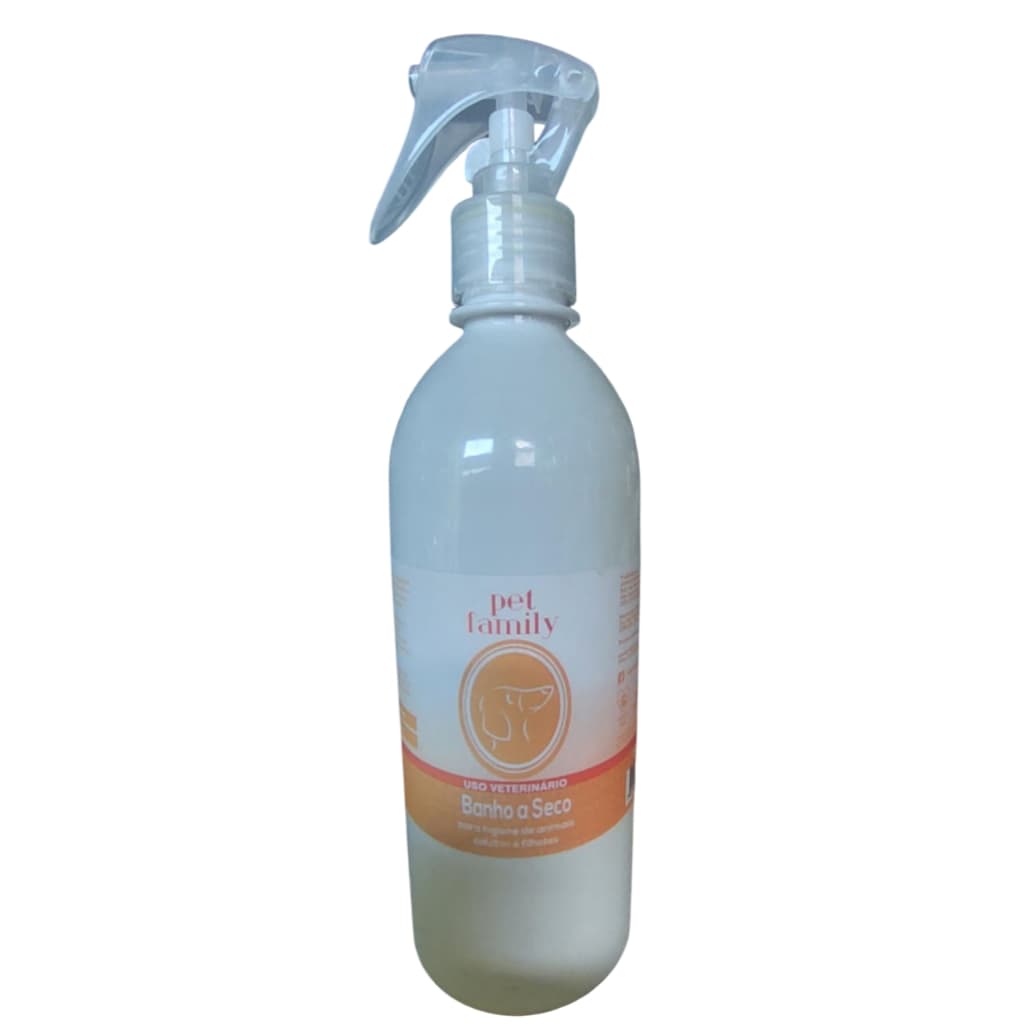 Banho a Seco Frutas Amarelas Pet Family 500ml Cães e Gatos Banho e Tosa