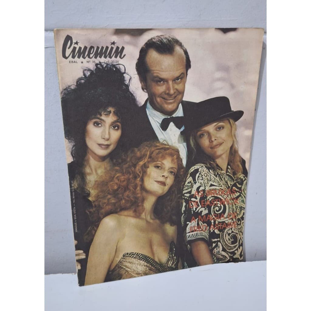 Cinemim Nº36 Setembro 1987  As Bruxas de Eastwick A Magia de Fred Astaire Gabriel Garcia Marquez