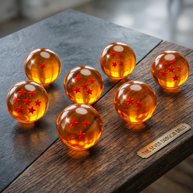 Bolas Do Dragão Esferas Realistas Unidade 5,8 E 7,6 Cm Unidade Dragon Ball Z Banpresto