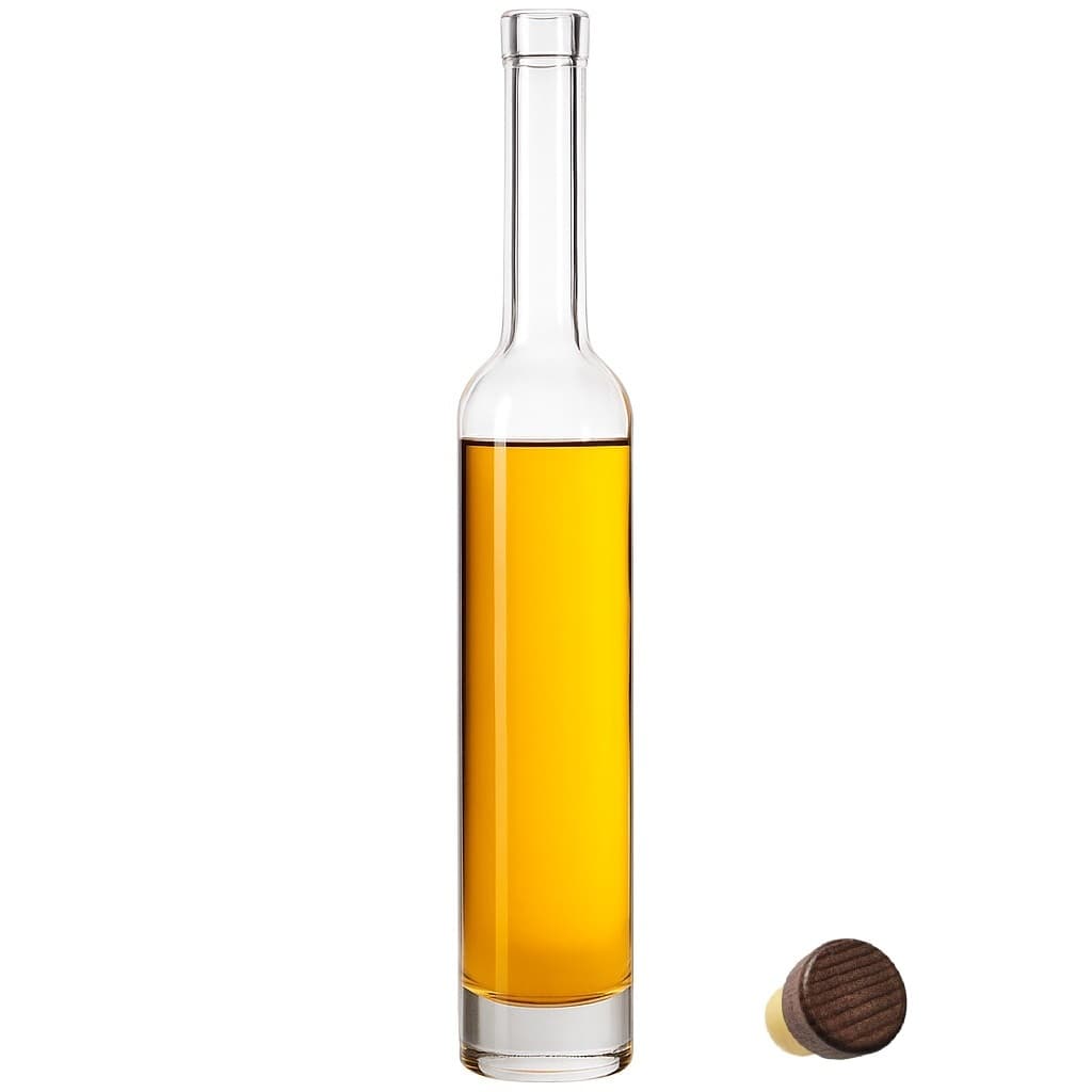 Garrafa de Vidro Trinity 500 ml para bebidas azeite molhos decoração eventos mesa posta - Cx c/ 1 un