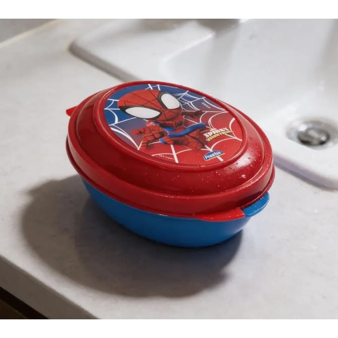 Saboneteira Decorada Infantil Spidey Homem Aranha Plasútil