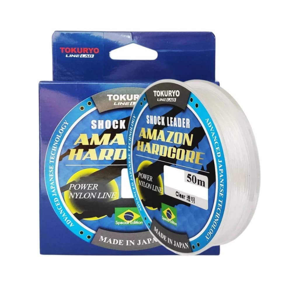Linha Tokuryo Shock Leader Amazon Hardcore Power Nylon 50m