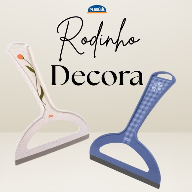Rodo pequeno de Pia decorado Tulipa ou azul netuno - qualidade Plasútil