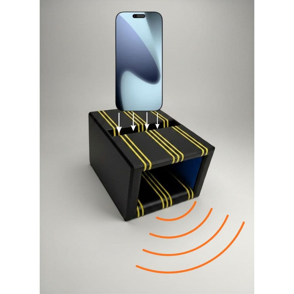 Amplificador de Som para Celular - Base Acústica para Smartphone