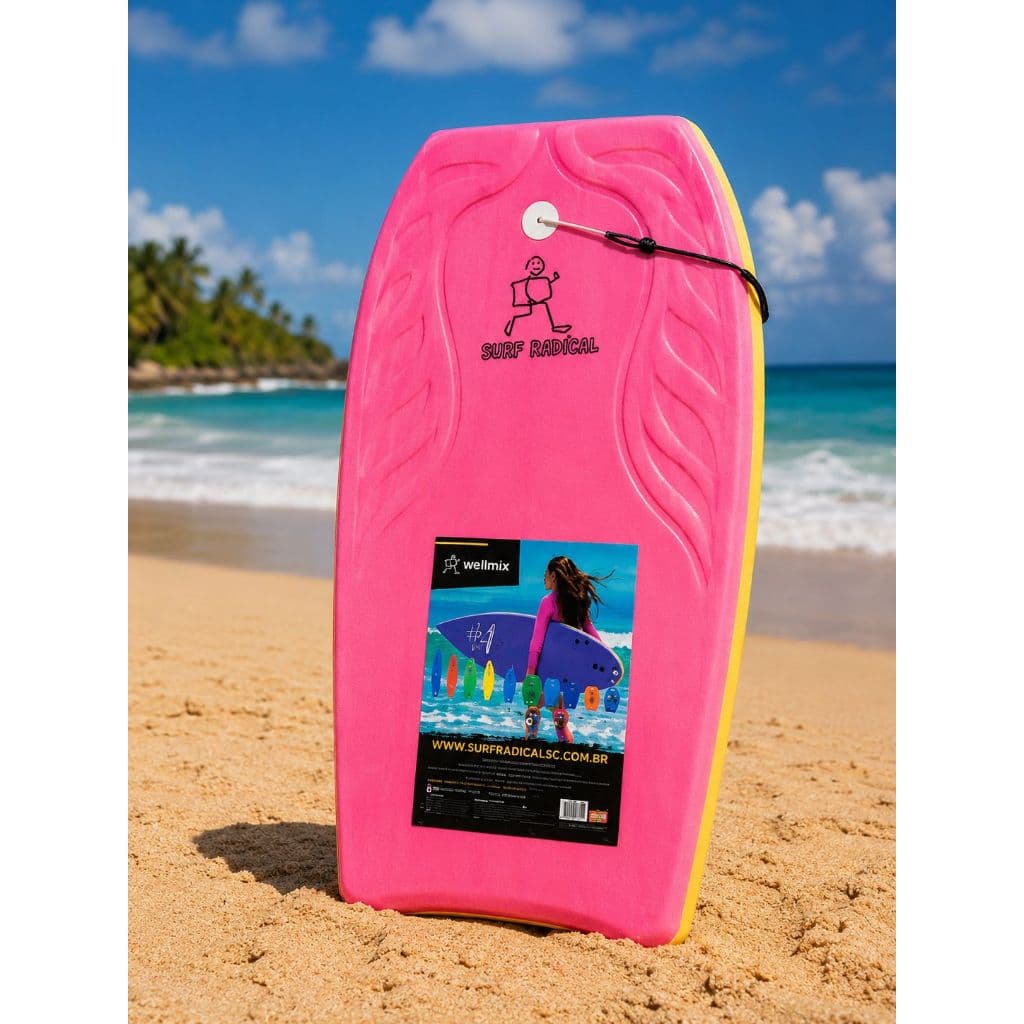 🌊 Prancha Bodyboard Infantil/Adulto Super Resistente Diversão na Praia Cores Sortidas