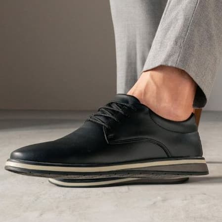 Sapato Casual Masculino Oxford Derby Esporte Fino Social Versátil Moderno Casual