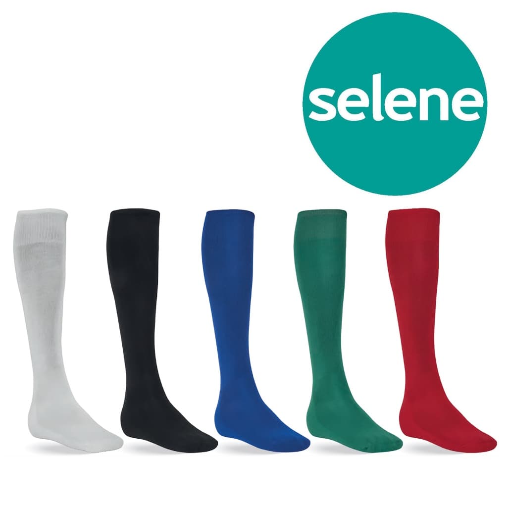 1 a 3 Pares De Meião De Futebol Adulto 4171 Selene Poliamida Sola Atoalhada Esporte Original