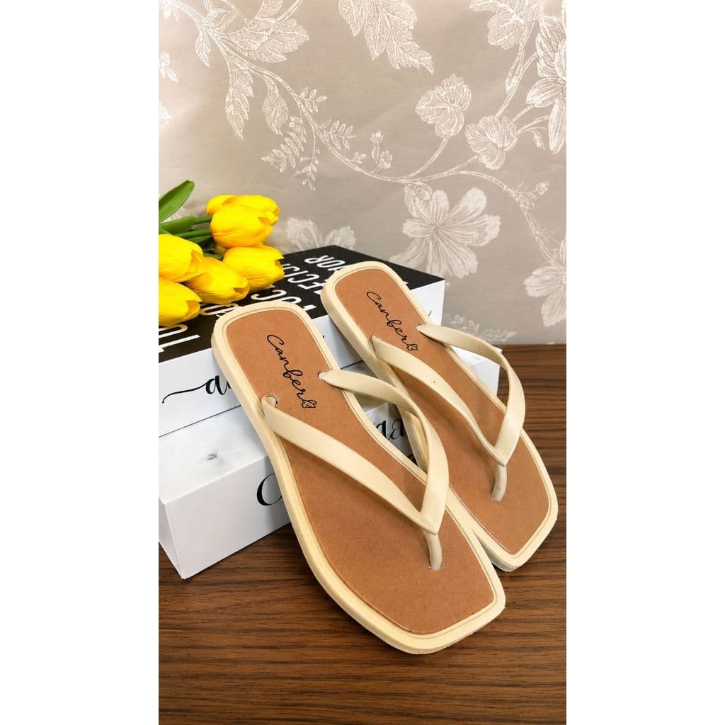 Chinelo Feminino De Dedo Basico Elegante Confortavel Macio Leve Casual