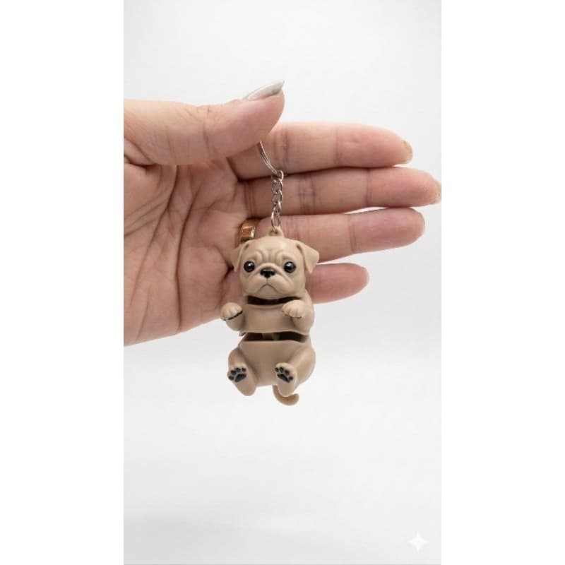 🐶✨ Chaveiro Pug Articulado | Impressão 3D| Pet love ✨🐶