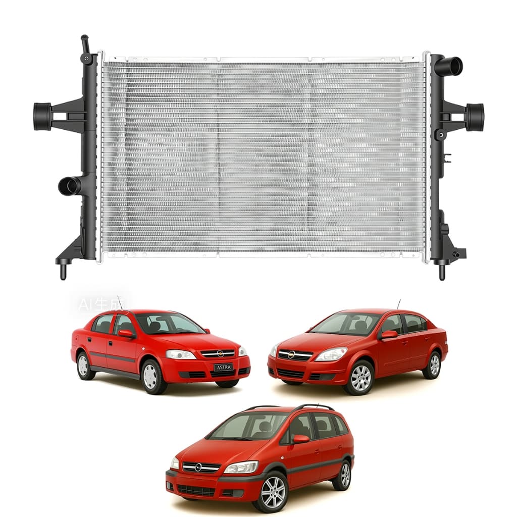 Radiador Gm Astra Zafira 1.8 2.0 Vectra 2.0 2.4 1999 a 2009 Com Ar Manual Expandido