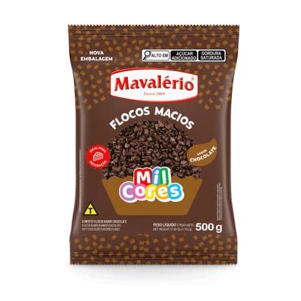 Flocos Macios Mil Cores 500g Mavalério