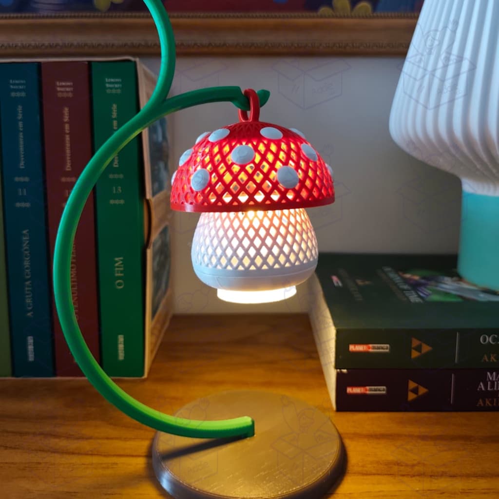 Luminária Cogumelo Decorativa
