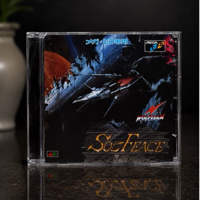 Sol-Feace – Sega CD | Edição Colecionador | Mídia Prata Prensada