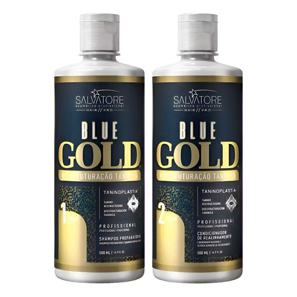 PROGRESSIVA KIT BLUE GOLD SALVATORE 500ML PASSO 1 E 2