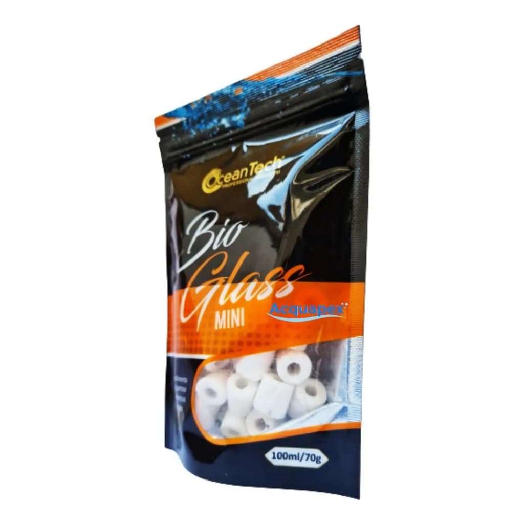 Mídia Biológica Ocean Tech Bio Glass Mini 100ml Vidro Sinterizado Aquário Filtro Canister Sump