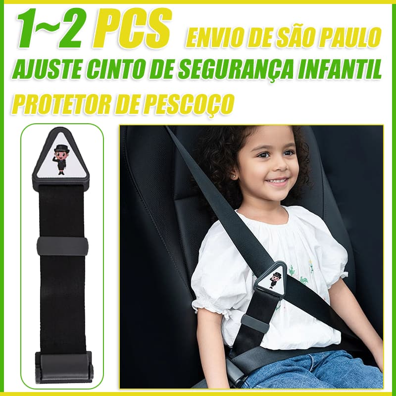 Ajustador cinto de segurança do carro bebê universal fivela fita fix