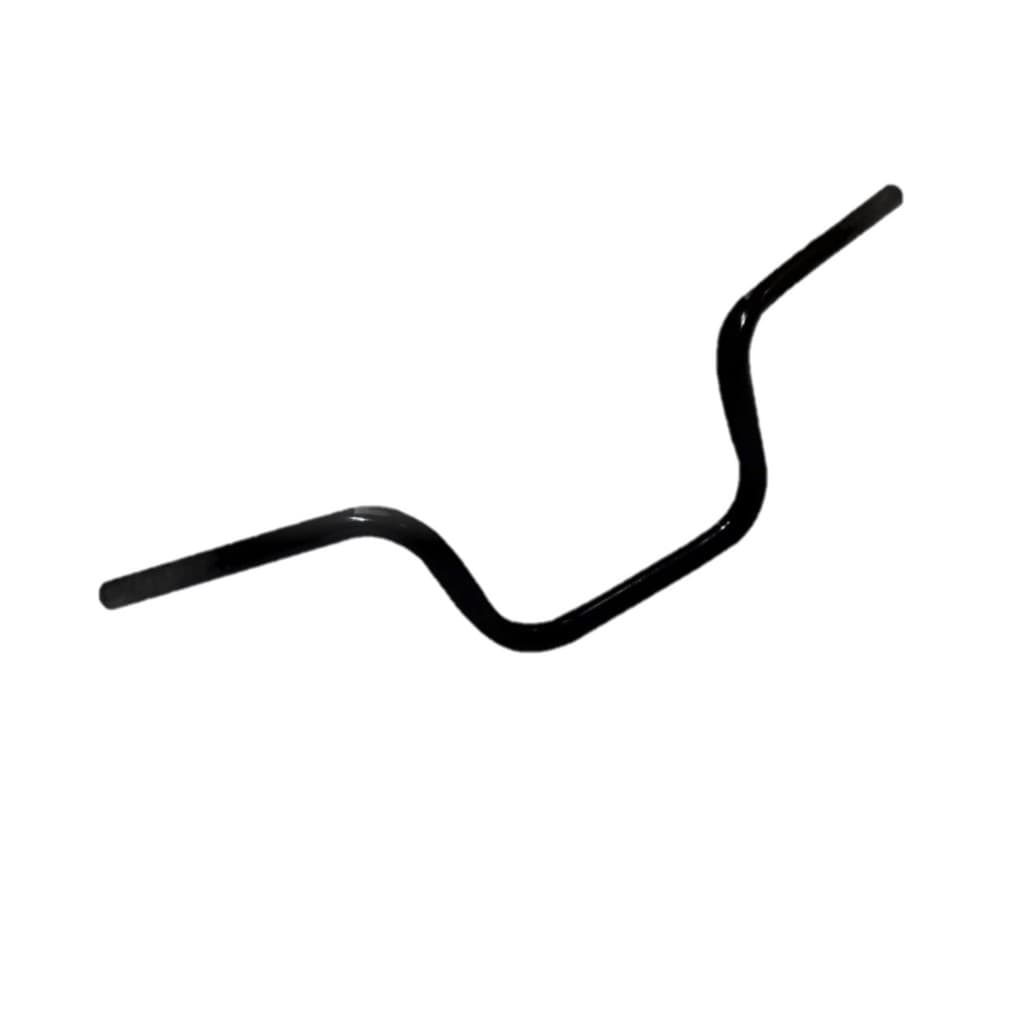 Guidão Aço Preto Estilo Moto CG Reforçado para Bicicleta Bike para mesa 21.1mm