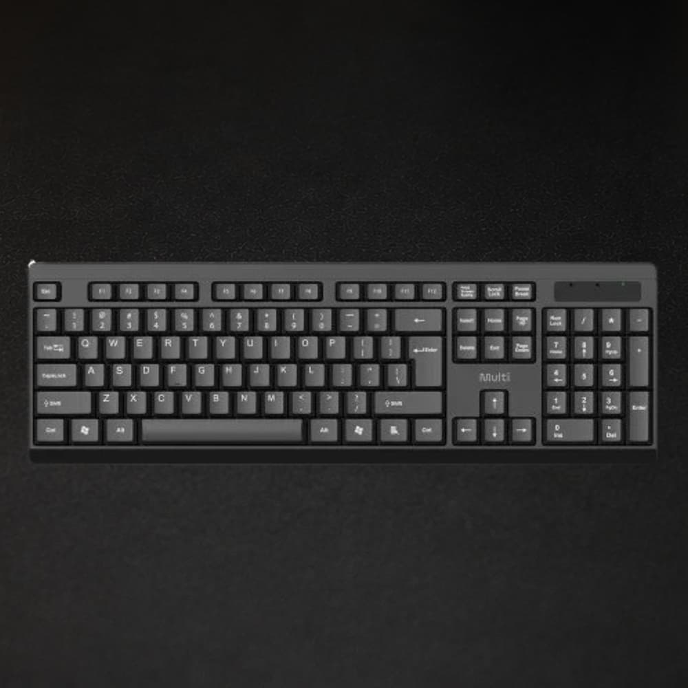 Teclado Sem Fio Multilaser TC607 Wireless 2.4GHz ABNT2 USB
