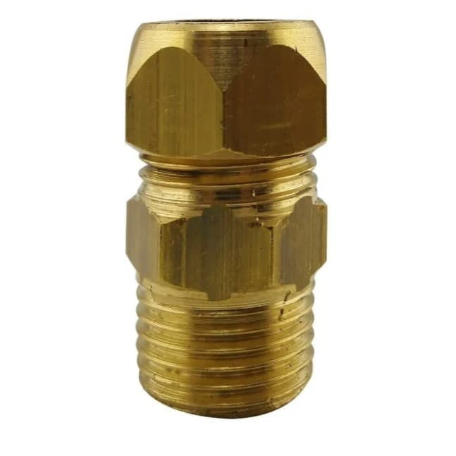 Adaptador Dako Fogão Tubo Flexivel - 1/2 Rosca Externa