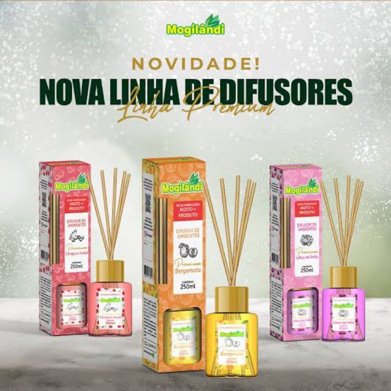 Difusor de Ambiente Aromas Brasil Casa Perfumada Vários Aromas 250 ml Sementes de Girassol