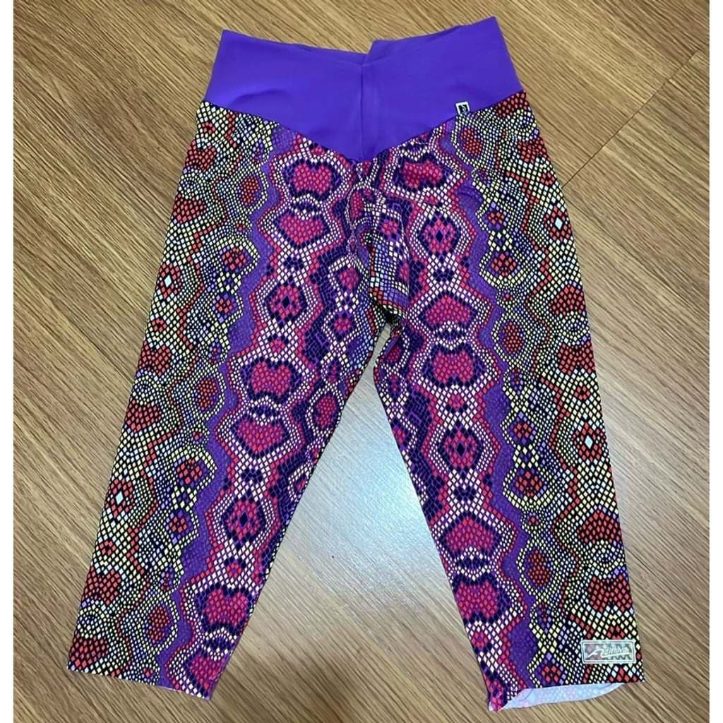 Calça Leguin Academia Adthiva Multicolorida M