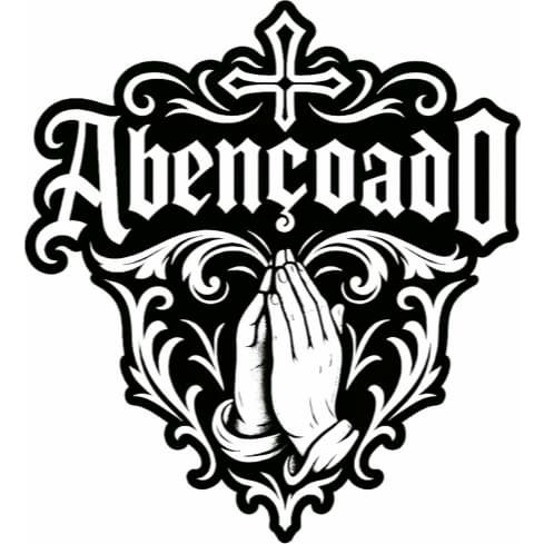 Adesivo Abençoado Deus Jesus Religioso Carro Moto Caminhão