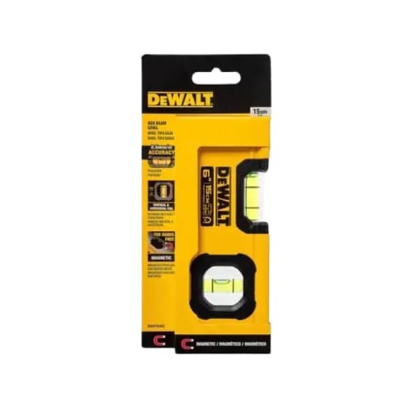 Nível Alumínio 6” 15cm Dewalt DWHT42802
