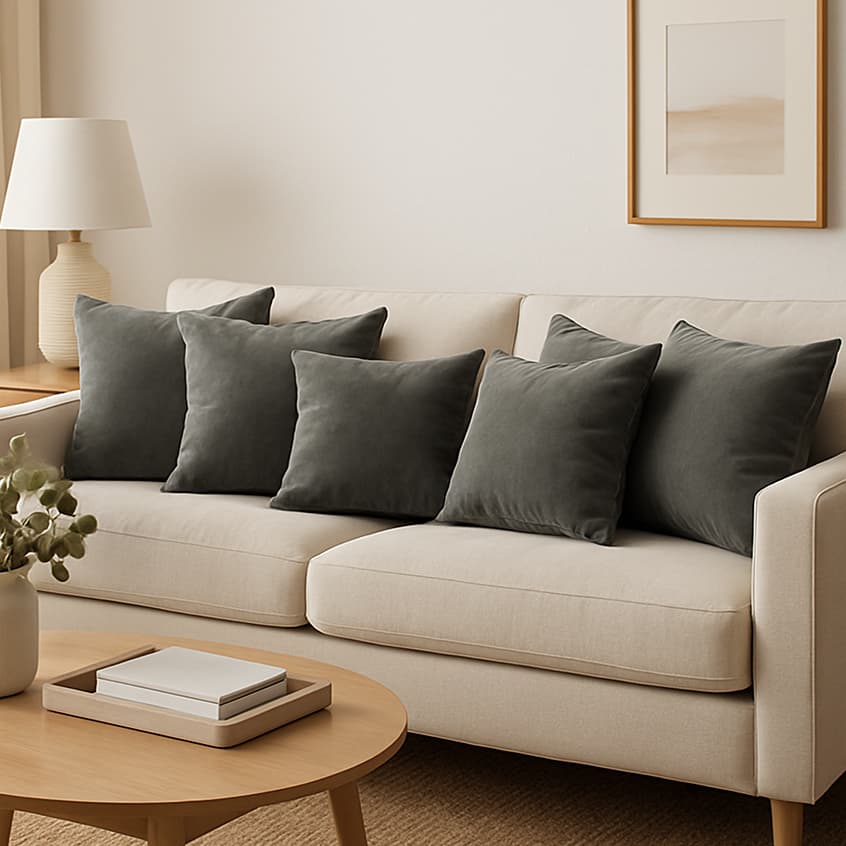 Capa de Almofada Delicada Luxuosa Para Sofa e Cama - Envio Imediato