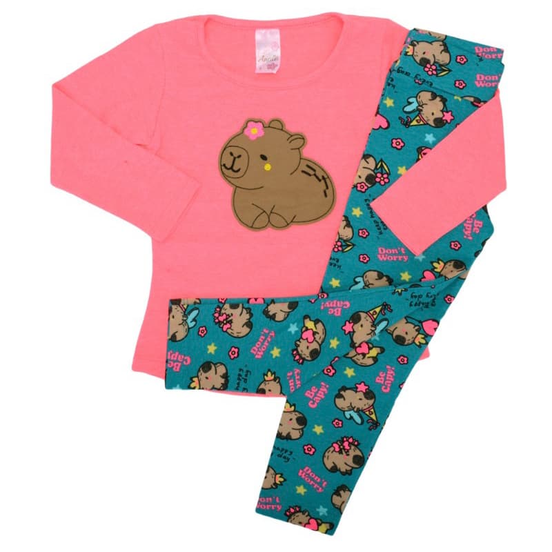 Conjunto Infantil Meia Estação Feminino
