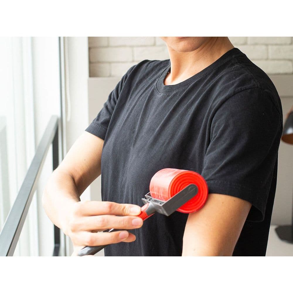 Tira Pelos e Fiapos de roupa Rolo Adesivo Lavável Powermaid Reutilizável e Eficiente para limpeza das Roupas
