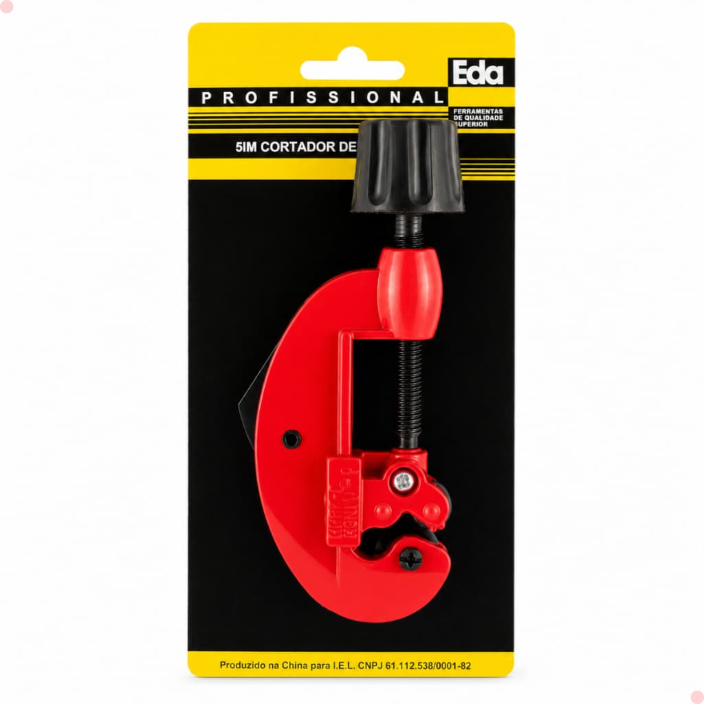 Cortador de Tubos de Cobre Eda com 1/8" 3,175 mm a 1.1/8" 279,4 mm em Aço