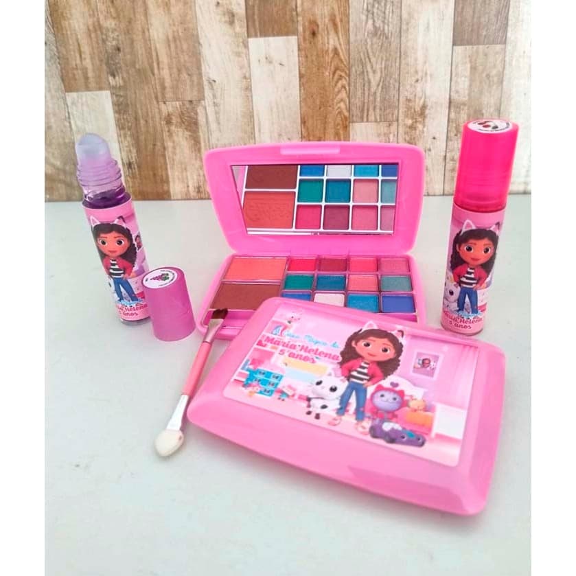 Kit Maquiagem PERSONALIZADA | Tema da sua festa | Lembrancinha Personalizada